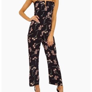FLYNN SKYE- Black Cherry Blossom Floral Print
